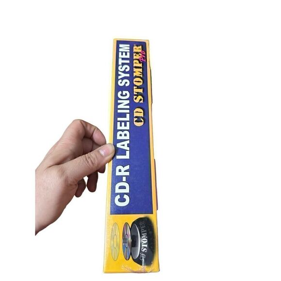 CD Stomper Pro CD Label Design Applicator System Kit 1999 NEW SEALED PC and Mac - Picture 8 of 8